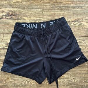 Nike Dri Fit S Black Athletic Shorts